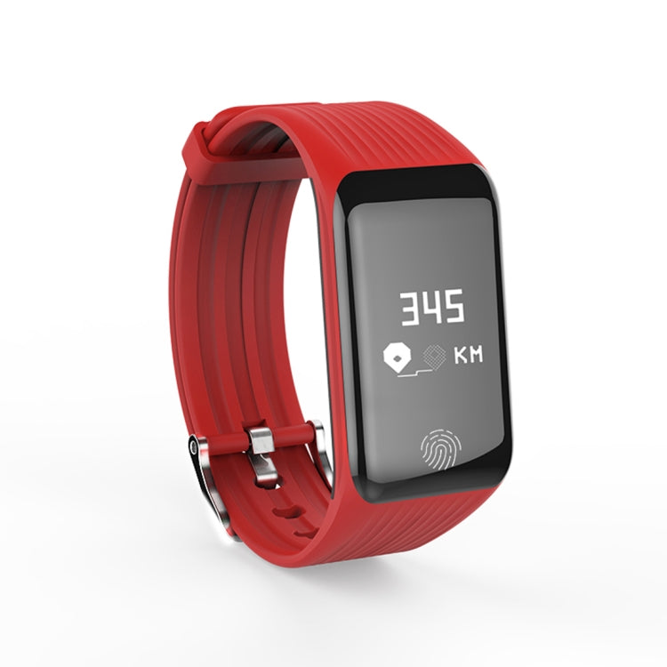 TLW B3 Fitness Tracker 0.66 inch OLED Screen Wristband Smart Bracelet, IP67 Waterproof, Support Sports Mode / Continuous Heart Rate Monitor / Sleep Monitor / Information Reminder, B3 Red, B3 Black, B3 Blue