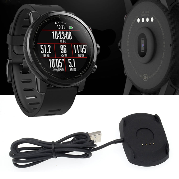 Câble de chargement USB de remplacement portable de 1 m pour montre connectée Amazfit 2
