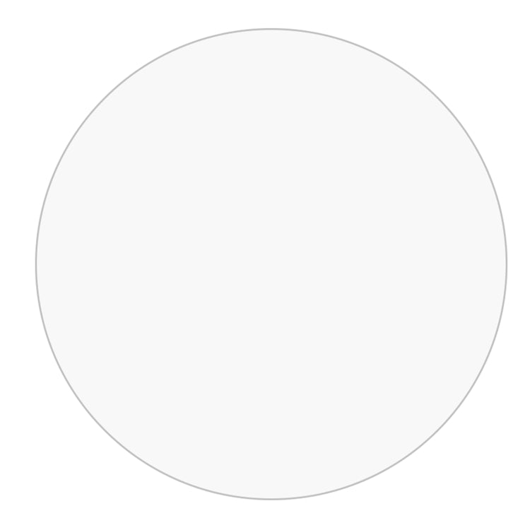 Protection d'écran en verre trempé 0,26 mm 2,5D 9H pour Amazfit GTR 47 mm