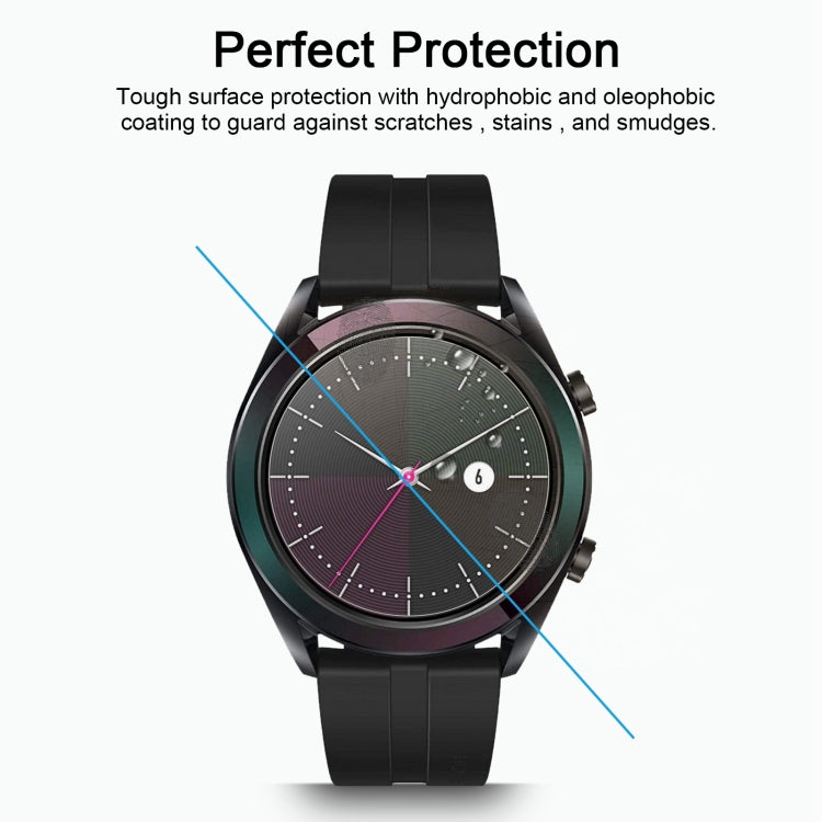 For Huawei Watch GT Elegant 0.26mm 2.5D 9H Tempered Glass Film Screen Protector, For Huawei Watch GT Elegant