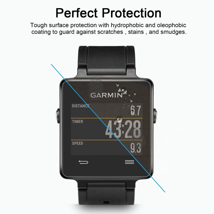 For Garmin Vivoactive 0.26mm 2.5D 9H Tempered Glass Film Screen Protector, For Garmin Vivoactive