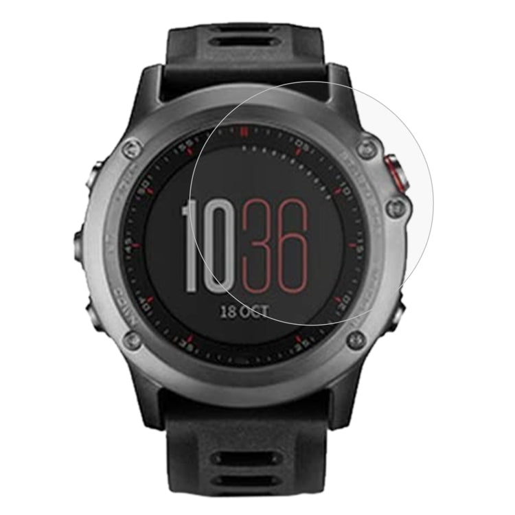 For Garmin Fenix 3 0.26mm 2.5D 9H Tempered Glass Film Screen Protector, For Garmin Fenix 3