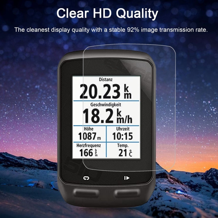 For Garmin Edge 510 0.26mm 2.5D 9H Tempered Glass Film Screen Protector, For Garmin Edge 510