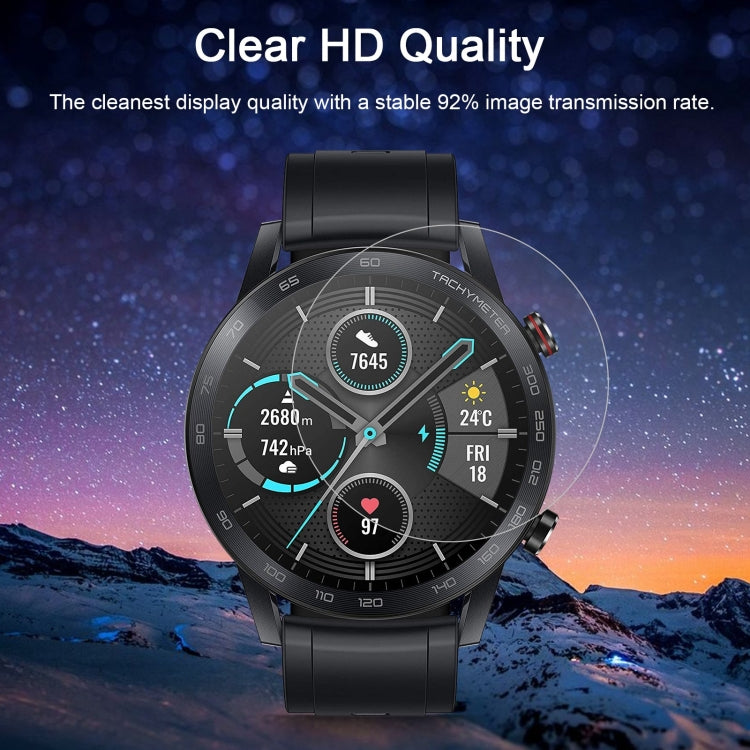 For Huawei Honor Magic Watch2 0.26mm 2.5D 9H Tempered Glass Film Screen Protector, For Huawei Honor Magic Watch2