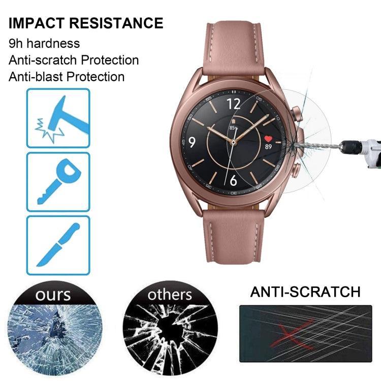 For Samsung Galaxy Watch3 41mm 0.26mm 2.5D 9H Tempered Glass Film Screen Protector, For Samsung Galaxy Watch3 41mm