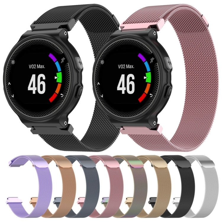 Milanese Watch Band for Garmin Forerunner 235 22cm, 22cm