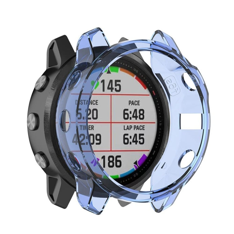Coque de protection demi-couverture en TPU pour montre connectée Garmin Fenix ​​6s