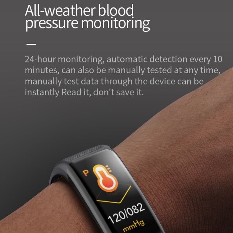 C20 1.14 inch IPS Touch Screen IPX67 Waterproof Smartwatch, Support Call Reminder/ Heart Rate Monitoring /Blood Pressure Monitoring/ Sleep Monitoring