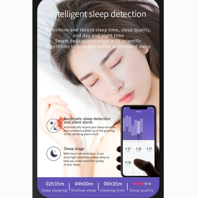 C20 1.14 inch IPS Touch Screen IPX67 Waterproof Smartwatch, Support Call Reminder/ Heart Rate Monitoring /Blood Pressure Monitoring/ Sleep Monitoring