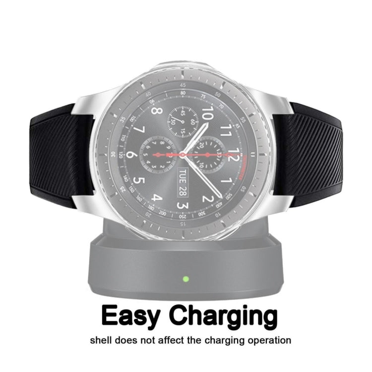 Coque antichoc plaquée TPU pour montre connectée Samsung Gear S3 Frontier 46 mm