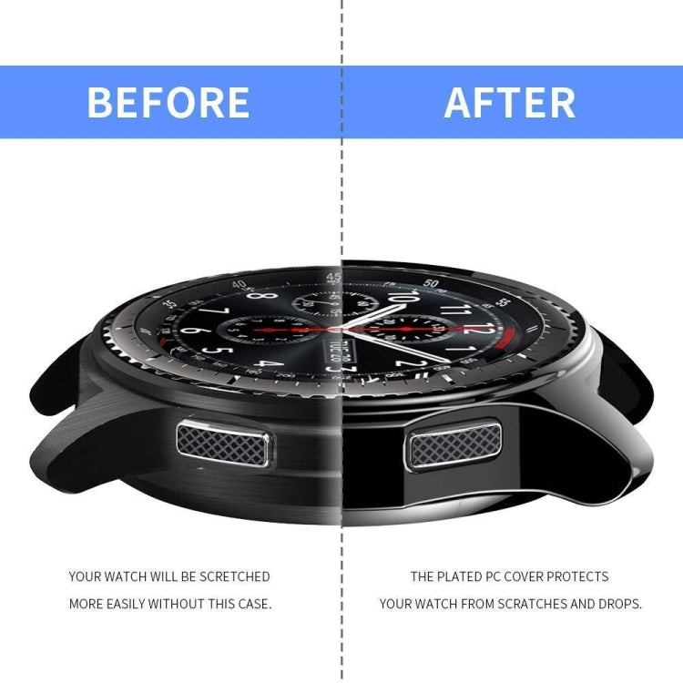 Coque antichoc plaquée TPU pour montre connectée Samsung Gear S3 Frontier 46 mm