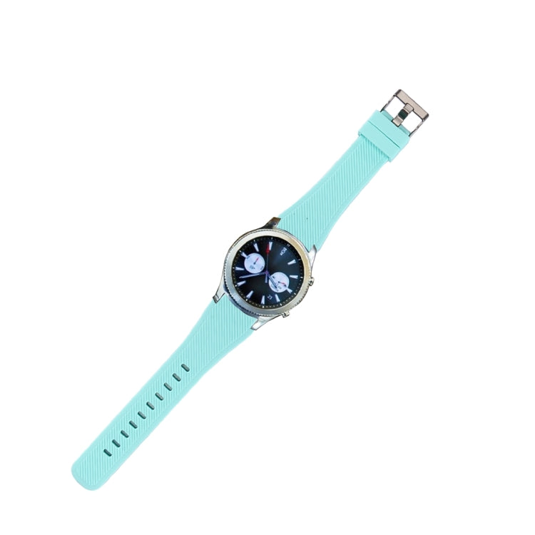 For Samsung Gear S3 Classic Smart Watch Silicone Watchband, Length: about 22.4cm, CA5541AG, CA5541B, CA5541D, CA5541E, CA5541G, CA5541P, CA5541R, CA5541W, CA5541Y, CA5541I