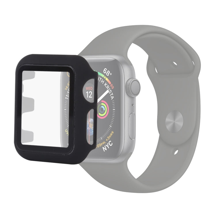 PC + Glass Protective Case For Apple Watch Series 6 / 5 / 4 / Watch SE 44mm