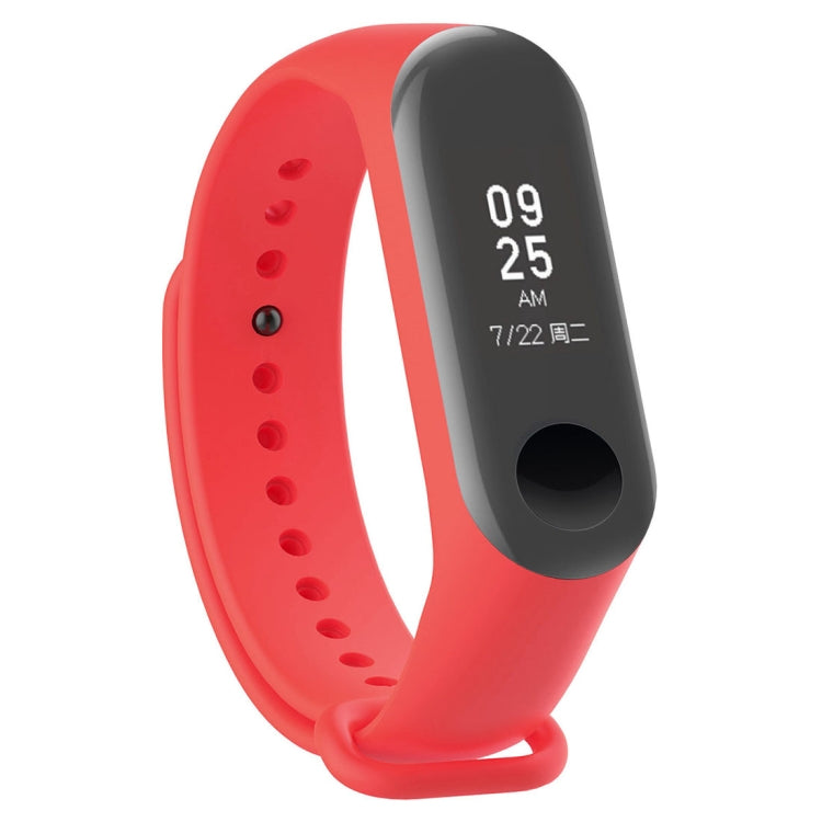 2 in 1 Silicone Watch Band with TPU Screen Film for Xiaomi Mi Band 3