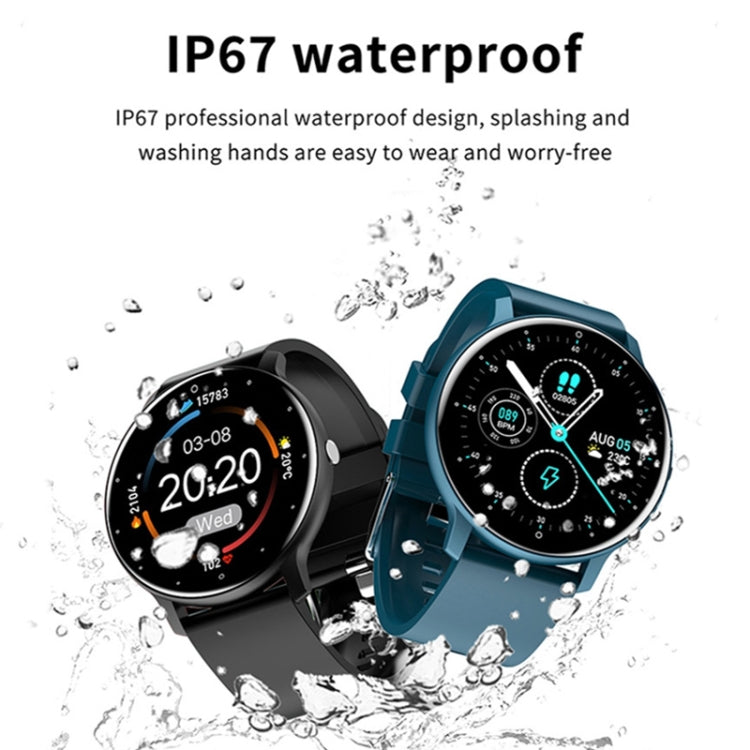 ZL02D 1.28 inch IP67 Waterproof Steel Band Smart Watch Support Heart Rate Monitoring, Steel Band (Blue), Steel Band (Black), Steel Band (Gold)