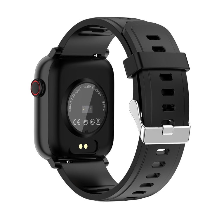 SE02 Bluetooth Smart Sports Watch, Support Heart Rate / Blood Pressure / Blood Oxygen Monitoring & Sleep Monitoring & Sedentary Reminder