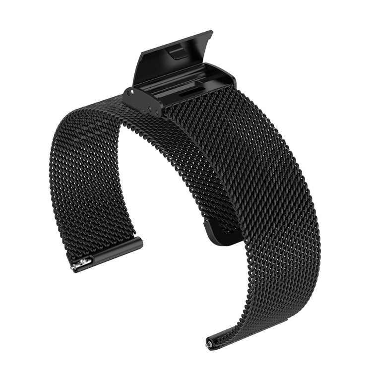 18mm Metal Mesh Wrist Strap Watch Band for Fossil Female Sport / Charter HR / Gen 4 Q Venture HR