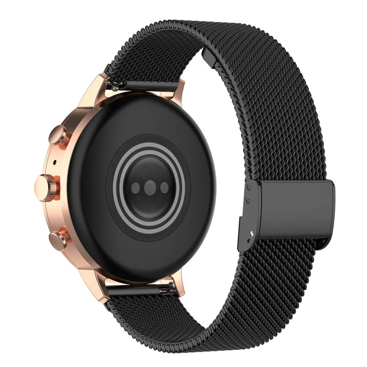 18mm Metal Mesh Wrist Strap Watch Band for Fossil Female Sport / Charter HR / Gen 4 Q Venture HR