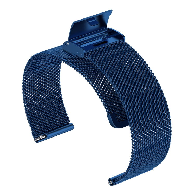 18mm Metal Mesh Wrist Strap Watch Band for Fossil Female Sport / Charter HR / Gen 4 Q Venture HR