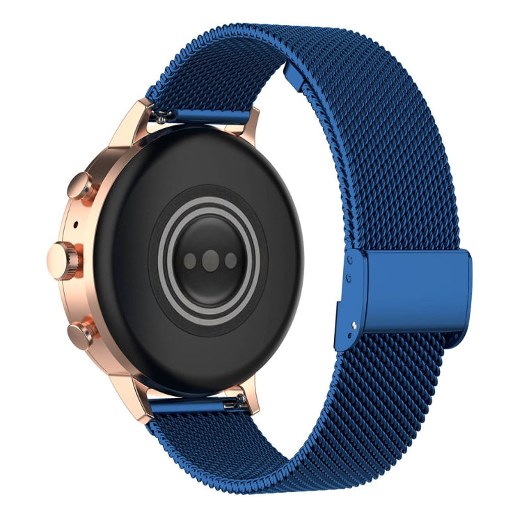 18mm Metal Mesh Wrist Strap Watch Band for Fossil Female Sport / Charter HR / Gen 4 Q Venture HR