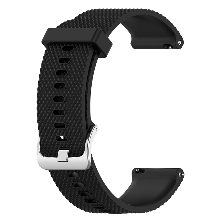 18mm Texture Silicone Wrist Strap Watch Band for Fossil Female Sport / Charter HR / Gen 4 Q Venture HR