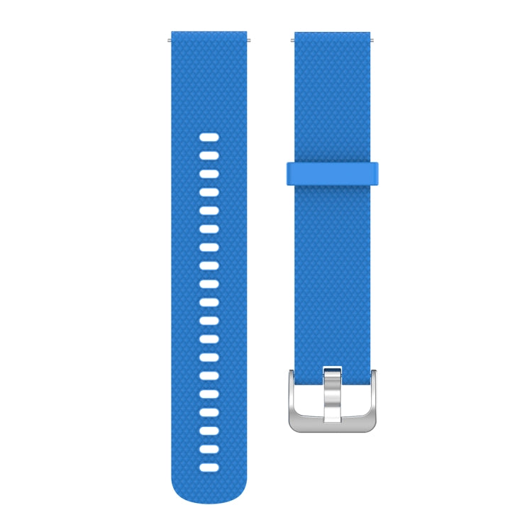 18mm Texture Silicone Wrist Strap Watch Band for Fossil Female Sport / Charter HR / Gen 4 Q Venture HR