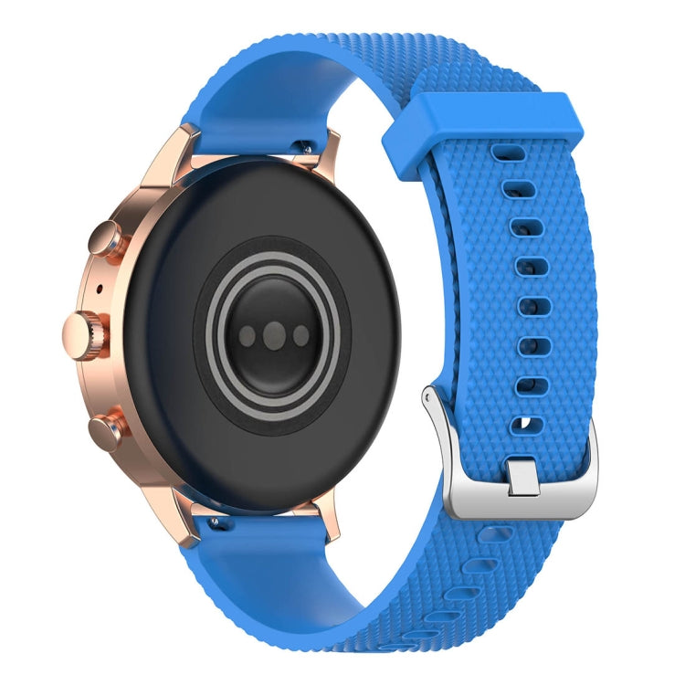 18mm Texture Silicone Wrist Strap Watch Band for Fossil Female Sport / Charter HR / Gen 4 Q Venture HR