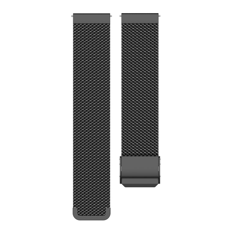 22mm Metal Mesh Wrist Strap Watch Band for Fossil Gen 5 Carlyle / Gen 5 Julianna / Gen 5 Garrett / Gen 5 Carlyle HR