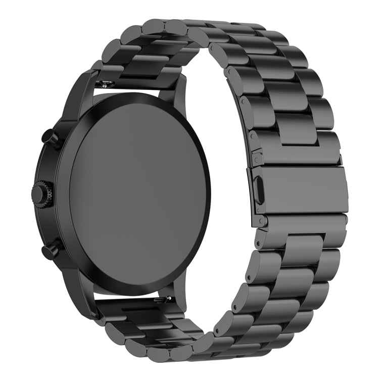 Bracelet de montre en acier 22 mm pour montre connectée hybride Fossil HR, Explorist HR (4e génération) et Sport (homme)