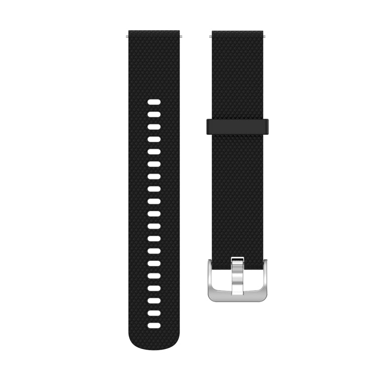 22mm Texture Silicone Wrist Strap Watch Band for Fossil Hybrid Smartwatch HR, Male Gen 4 Explorist HR, Male Sport