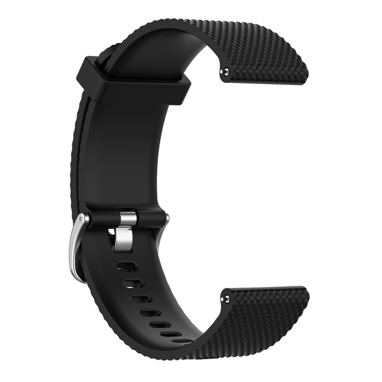 22mm Texture Silicone Wrist Strap Watch Band for Fossil Hybrid Smartwatch HR, Male Gen 4 Explorist HR, Male Sport