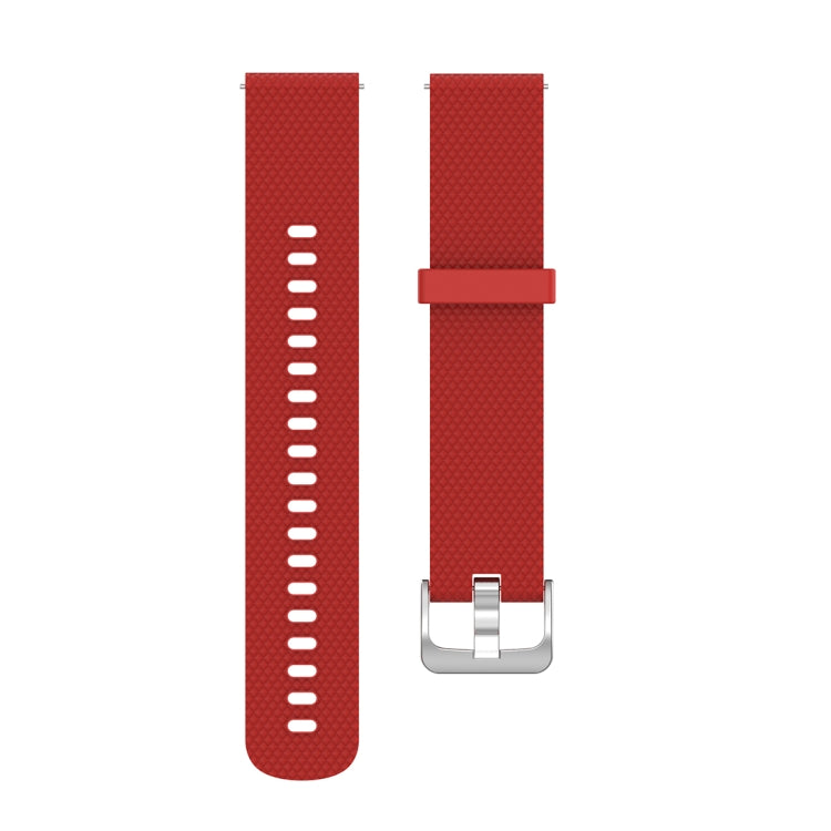 22mm Texture Silicone Wrist Strap Watch Band for Fossil Hybrid Smartwatch HR, Male Gen 4 Explorist HR, Male Sport