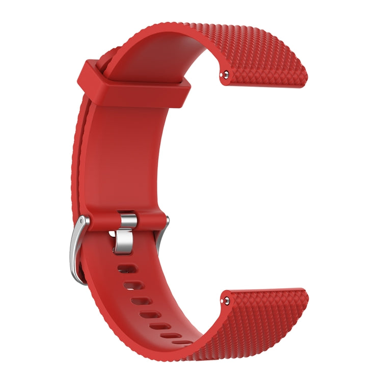 22mm Texture Silicone Wrist Strap Watch Band for Fossil Hybrid Smartwatch HR, Male Gen 4 Explorist HR, Male Sport