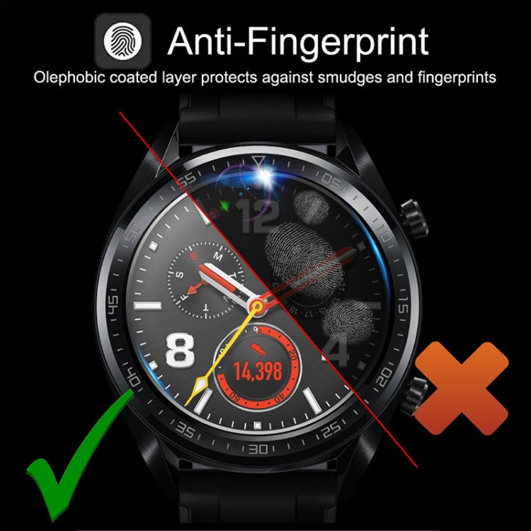 23mm Diametral Universal Tempered Glass Film for Galaxy, LG, Sony, Huawei, Garmin, 23mm