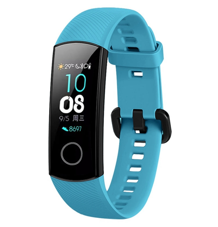 Solid Color Silicone Watch Band for Huawei Honor Band 4