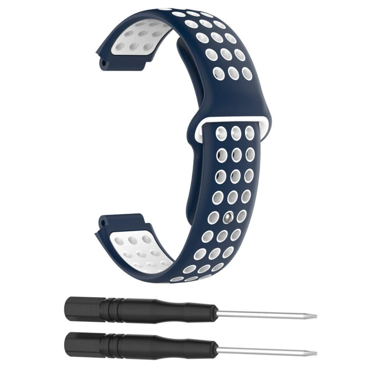 Double Colour Silicone Sport Watch Band for Garmin Forerunner 220 / Approach S5 / S20