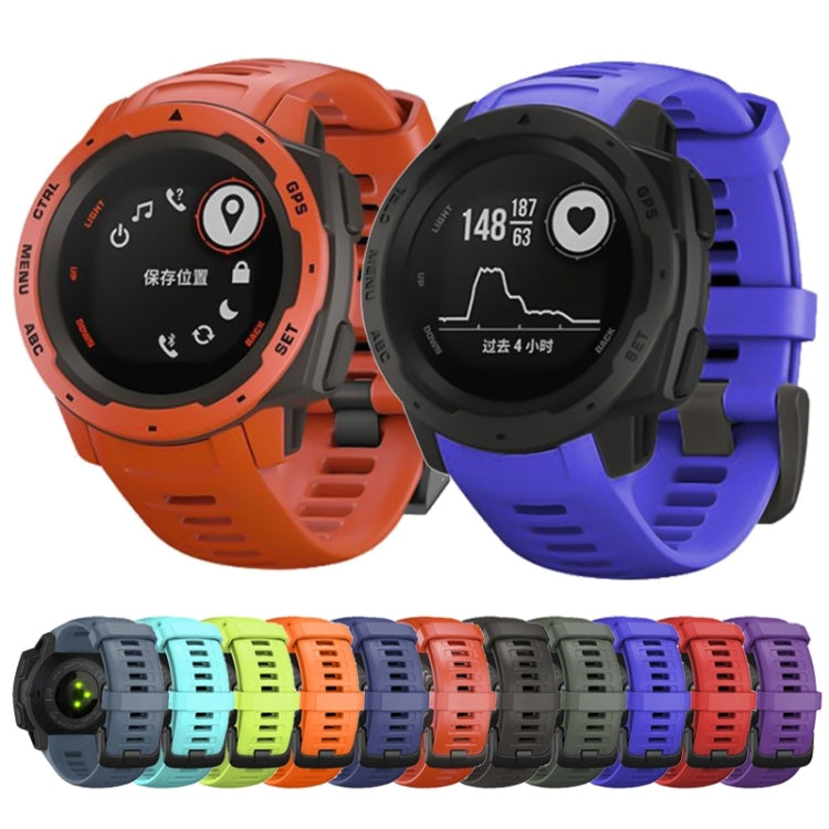 Silicone Watch Band for Garmin Instinct 22mm, Host not Included