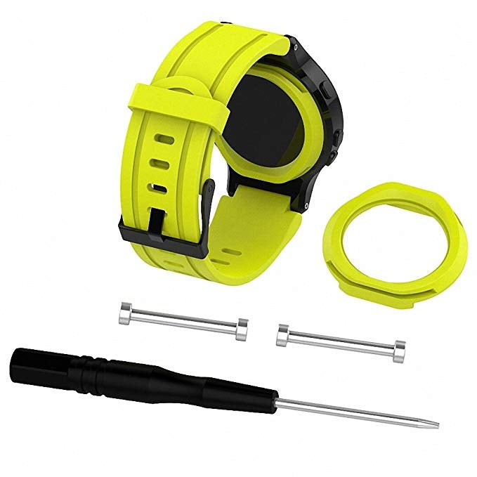 Silicone Sport Watch Band for Garmin Forerunner 225