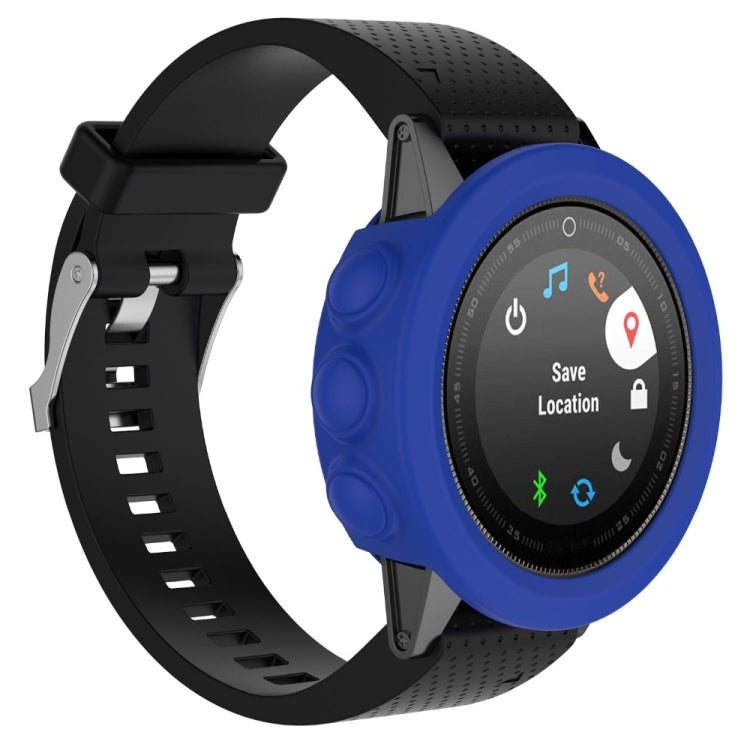 Solid Color Silicone Watch Protective Case for Garmin Fenix 5, For Garmin Fenix 5