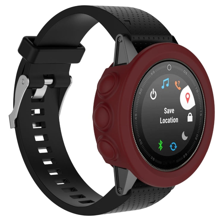 Solid Color Silicone Watch Protective Case for Garmin Fenix 5, For Garmin Fenix 5