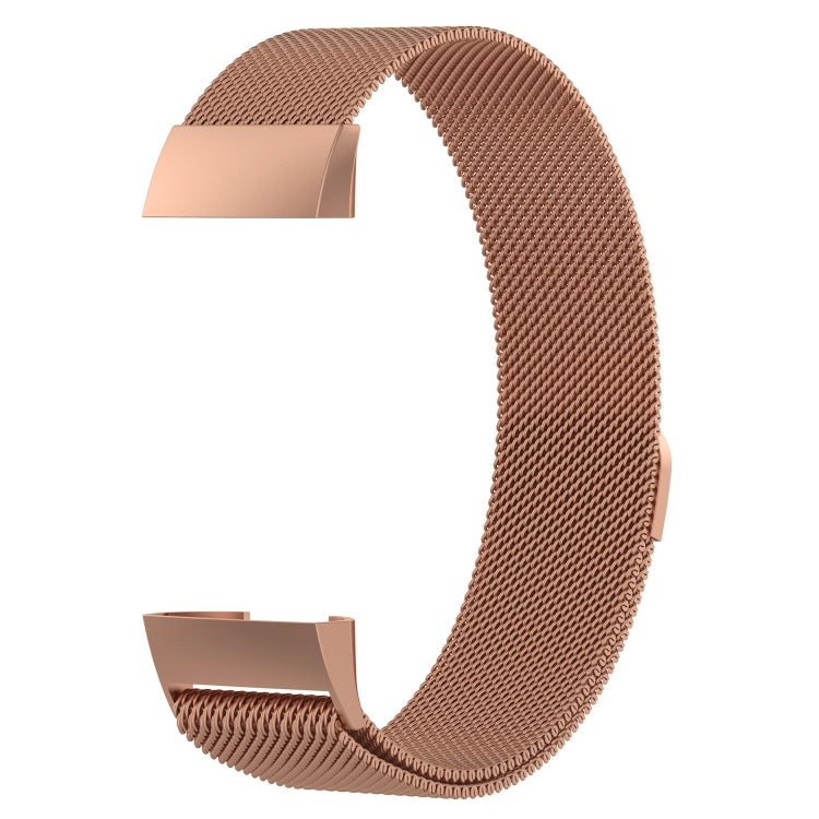 Stainless Steel Magnet Watch Band for FITBIT Charge 3, Size:Small, 187x18mm