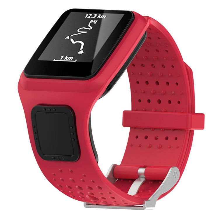 Silicone Sport Watch Band for TomTom 1 Series Runner / Cardio