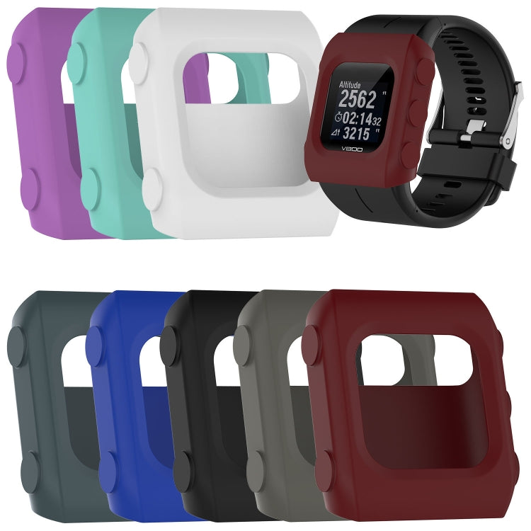 Solid Color Silicone Watch Protective Case for POLAR V800