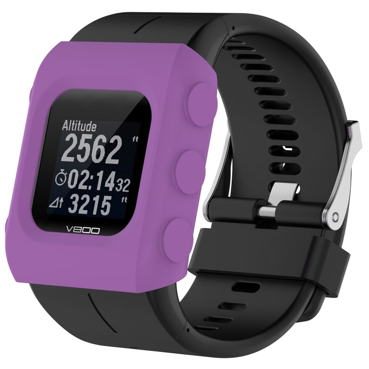Solid Color Silicone Watch Protective Case for POLAR V800