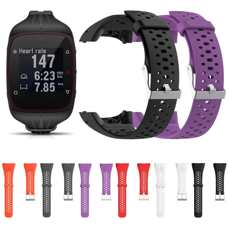 Silicone Sport Watch Band for POLAR M400 / M430