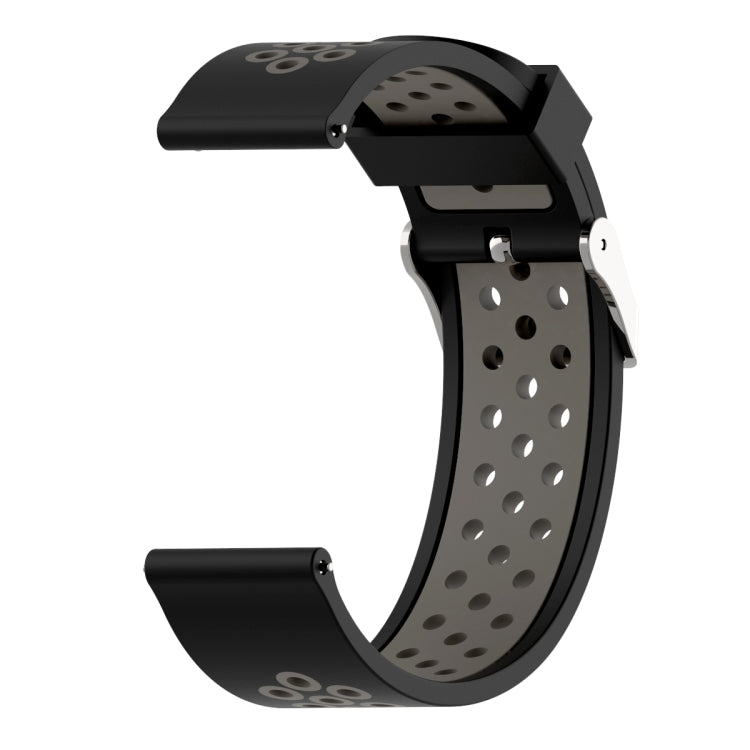 Bracelet de montre sport en silicone bicolore pour Xiaomi Huami Amazfit Bip Lite version 22 mm
