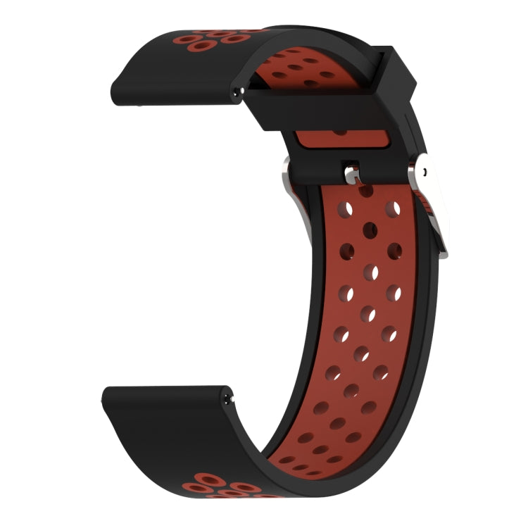 Bracelet de montre sport en silicone bicolore pour Xiaomi Huami Amazfit Bip Lite version 22 mm