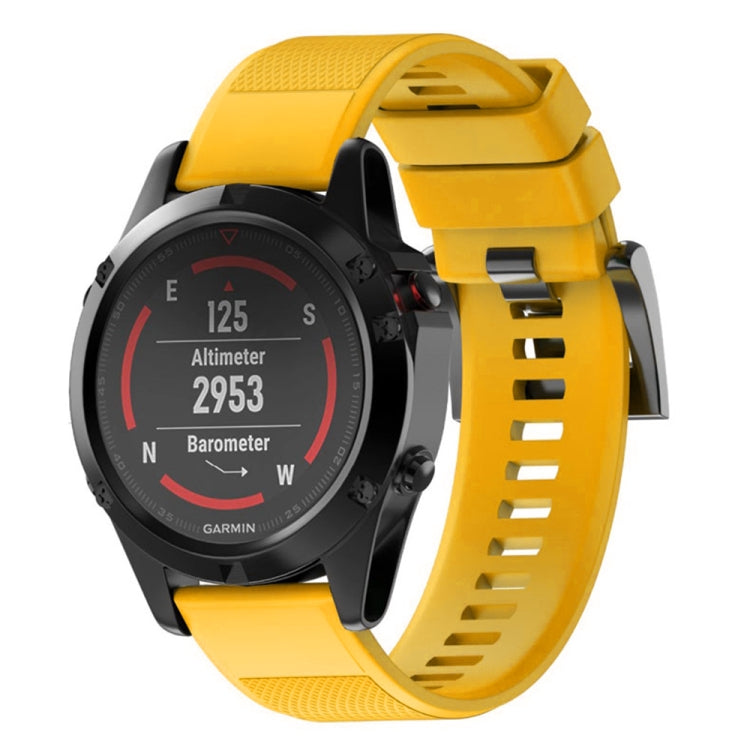 Quick Removable Silicone Watch Band for Fenix 5 22mm