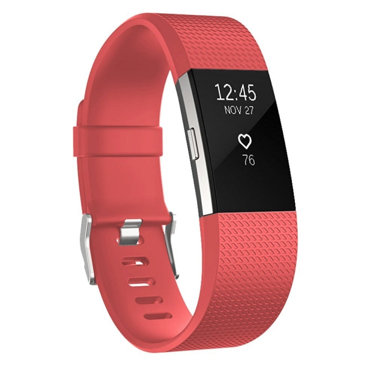 Square Pattern Adjustable Sport Watch Band for FITBIT Charge 2, Size: S, 10.5x8.5cm, S, Aurora Blue, S, Black, S, Light Pink, S, Mint Green, Coral Red, S, Navy Blue, S, Dark Purple, S, Purple, S, Cyan, S, Pink, S, Red, S, Green, S, Rose Red, S, Grey   ...