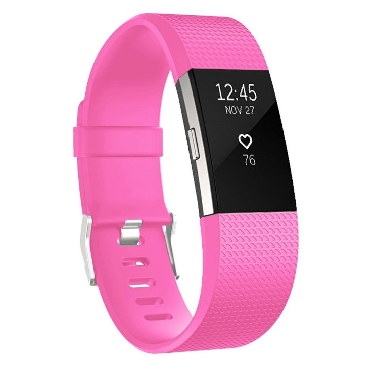 Square Pattern Adjustable Sport Watch Band for FITBIT Charge 2, Size: S, 10.5x8.5cm, S, Aurora Blue, S, Black, S, Light Pink, S, Mint Green, Coral Red, S, Navy Blue, S, Dark Purple, S, Purple, S, Cyan, S, Pink, S, Red, S, Green, S, Rose Red, S, Grey   ...